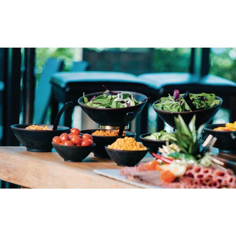 APS 84111 Marone Melamine Bowl, 190 mm x 80 mm