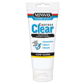 Minwax 40802 6-Ounce Clear Low Gloss Color Wiping Stain and Finish