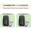 Tautrophen Key Fob Cover Fit for Toyota Rav4 Highlander