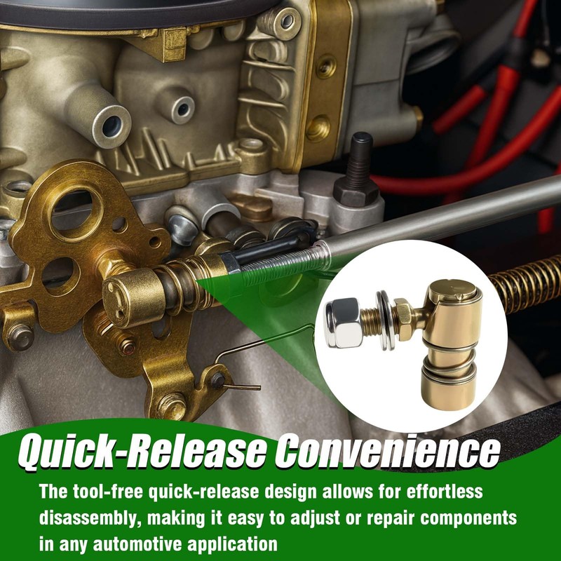 Throttle Disconnect for Quick Release Joint Ball, 1/4-28 in Thread