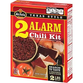 Wick Fowler's Texas Style 2 Alarm Chili Kit (1 Boxes - 3.3 oz)