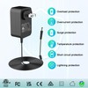 HY1C dc 15v Charger Power Adapter Compatible DC15V 0.1A 0.5A