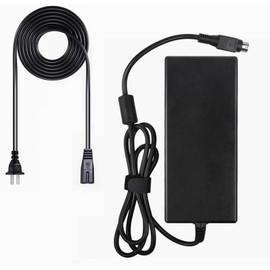 BestCH Global 4-Pin DIN AC/DC Adapter for JDSU Bt 8000 Series T-Berd 8000 PlatformOptical Spectrum Analyzer Modules TBERD TB8000 Power Supply Cord