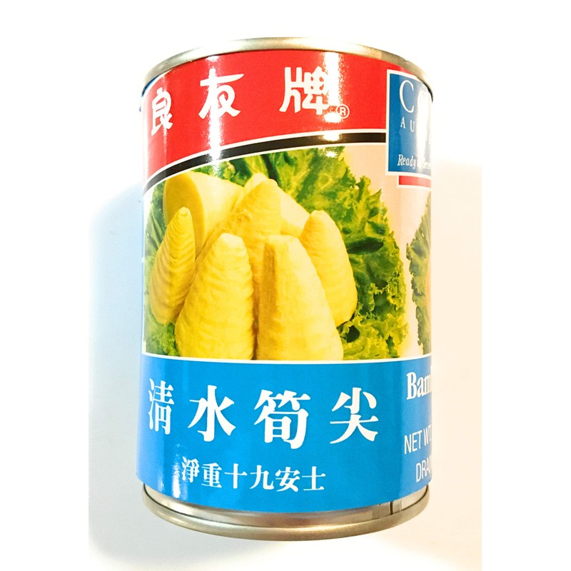 6 Pack Companion Bambooshoots Tips In Water 19 Oz Each清水筍尖