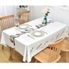 Yofori Table Cloth for Rectangle Table Heavy Duty Vinyl Tablecloth