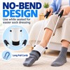 Sock Aid Helper for Easy Dressing – Non-Slip No-Bend Design