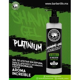 Gel Afeitado / Rasurar Barba Y Bigote Barberlife 300 Ml