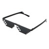 XUZHUWANG Cool 3-Bit MLG Pixel Sunglasses Deal With It Glasses