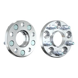 AUTOSITY 5x4.5 Thickness 3/4" inch 5x114.3mm Thread Pitch M12x1.5 Hub Bore 64.1mm Hubcentric Wheel Spacers Compatible with Accord 1998-2022, CR-V 1997-2022, Civic 2006-2022, HR-V 2016-2022, 2PCS