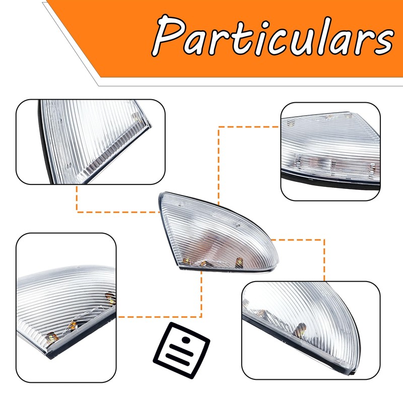 LEVANLIGHT Left & Right Passenger and Driver Side Mirror Turn