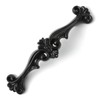 JETLAND Traditional Actique Cabinet Hardware - 6 Pack, Flat Black,