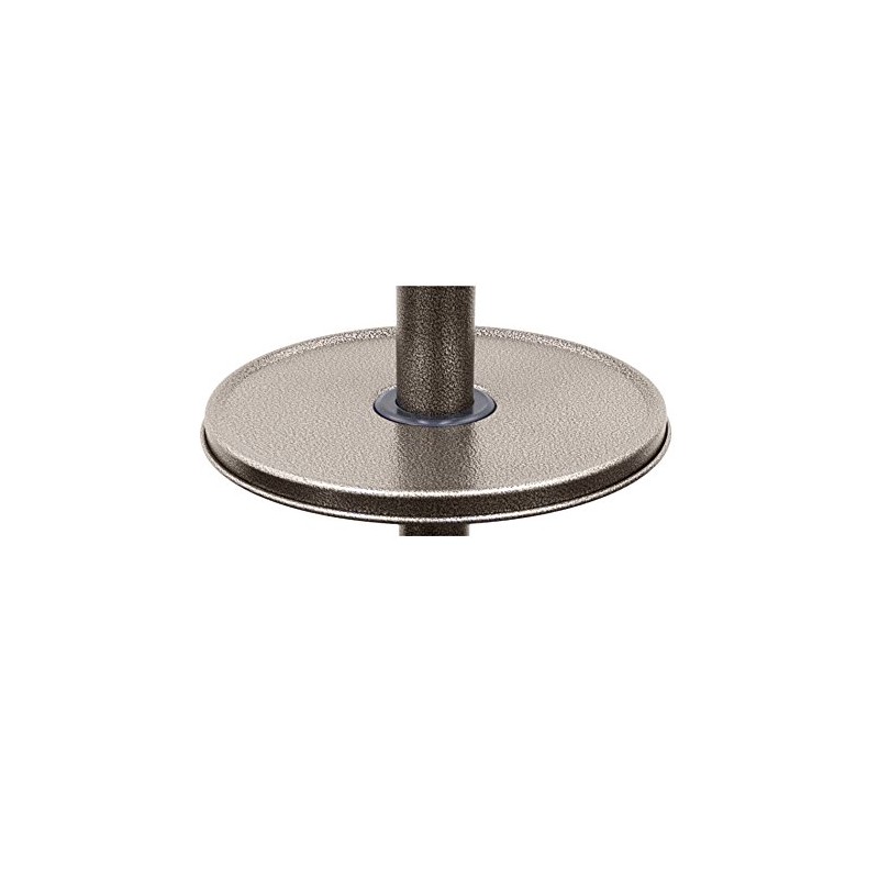 AZ Patio THP-MTBL-BRZ Table for Tall Patio Heater, Hammered Bronze
