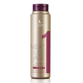 Lendan Next Liss Age Step 1 Preparation Shampoo with 18-MEA & Hydrolyzed Keratin for Straight Hair, 10.8 ounce / 300 ml