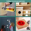 Round Stickers 25 mm, Colour Coding Labels Roll, Pack of