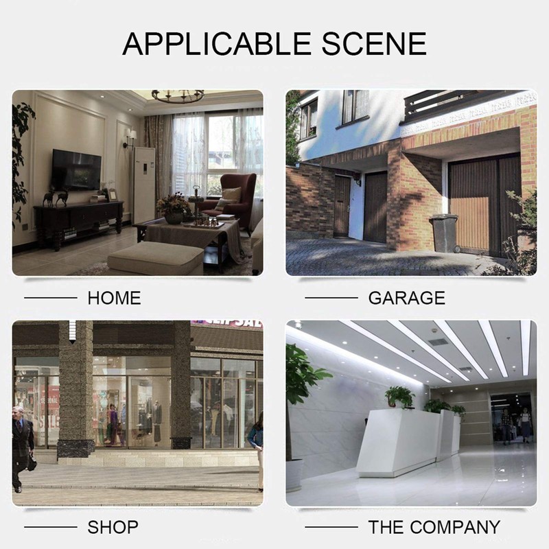 Door Magnetic Contacts Switch Sensor, Door Window Magnetic Wired Sensor