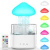 Cloud Humidifiers 450ML Water Drip Mushroom Humidifiers with Remote Control