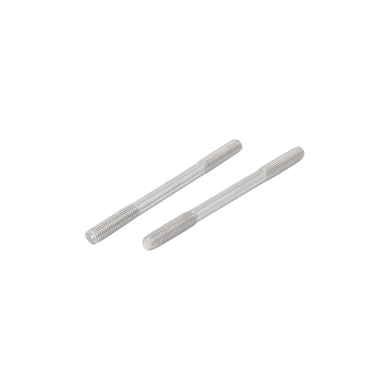 Sourcingmap M5x70mm 304 Stainless Steel Double End Threaded Stud Screw