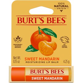 Burts Bees Sweet Mandarin Bálsamo labial hidratante unisex 0.15 oz
