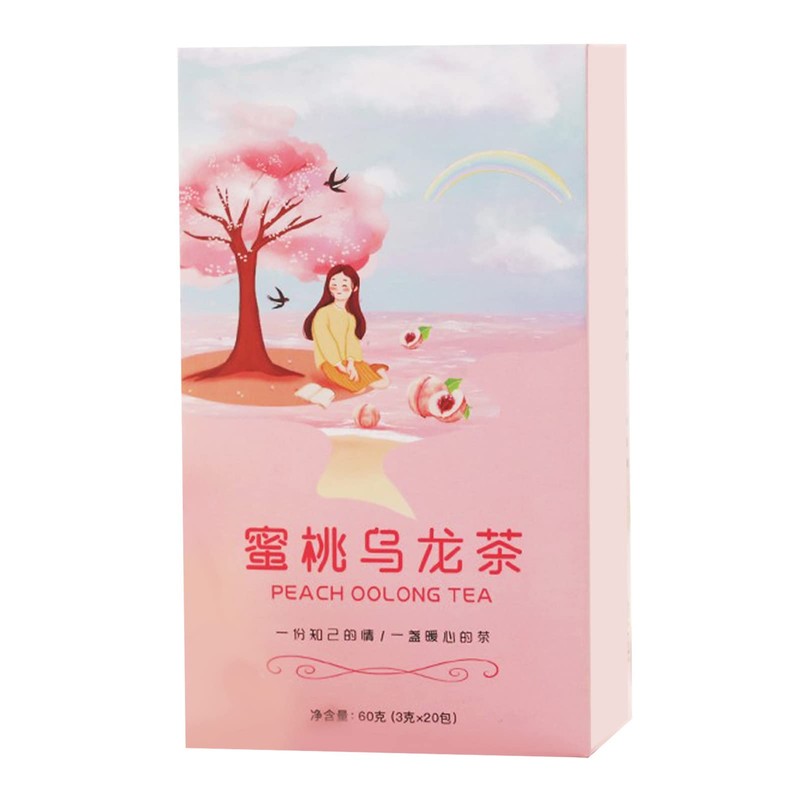 Té de Frutas, té Oolong con Sabor a Melocotón Exquisitamente