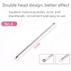 Premium Blackhead Tool Kit, Stainless Steel Acne Needles Double Side