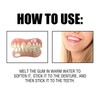 Soft Denture Reline Kit,False Teeth,Snap on Dentures Upper and Lower