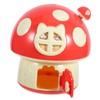 Kisangel Mushroom Shaped Piggy Bank Decorative Saving Pot for Plastic