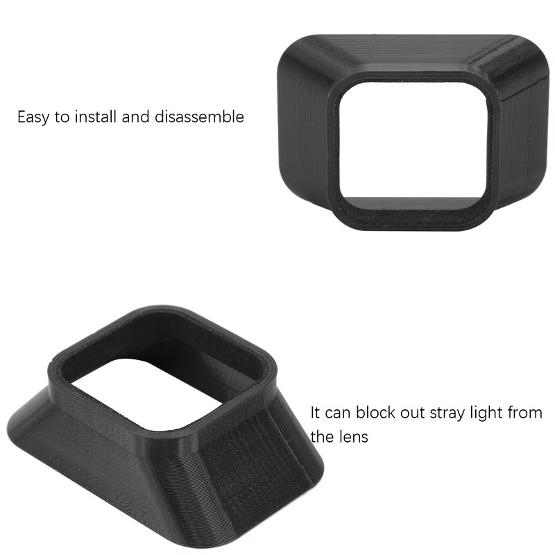 2 pcs AntiGlare Sunshade Lens Hood Lightweight for GoPro Hero