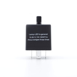 PA CF14 Adjustable Electronic LED Flasher Relay 3-PIN for Turn Signal EP35 Fix Compatible Kit