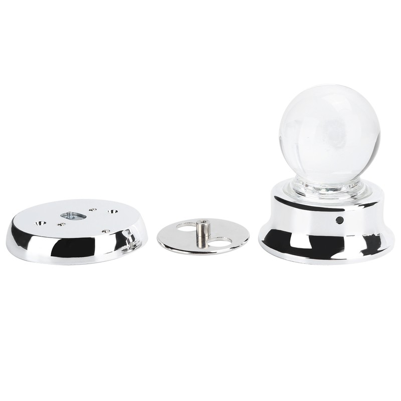 Crystal Ball Musical Box with Light Rotating Holiday Birthday Present