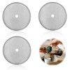 3 Pack 2.75inches Cafetiere Mesh Coffee Press Filter Mesh Replacement