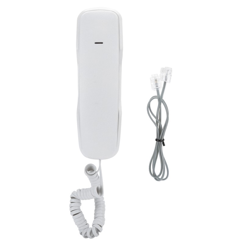 Upgrade A061 White Table Wall Mounting Extension Telephone No Disturbing