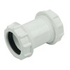 FLOPLAST 32mm Compression Waste Coupling - White