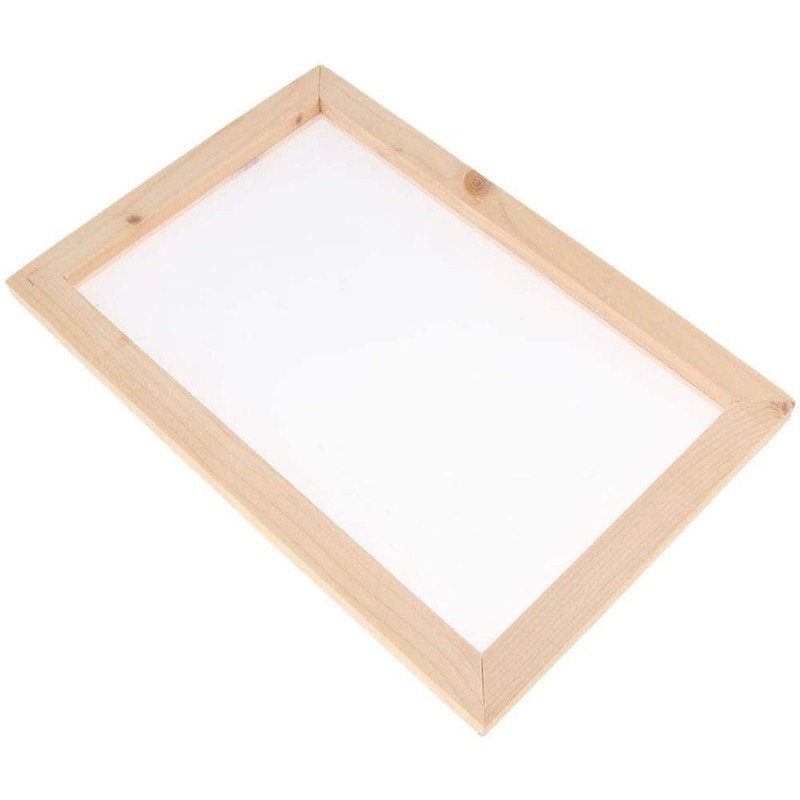 POFET Old Paper Making Method Wood Paper Making Crafts Paper