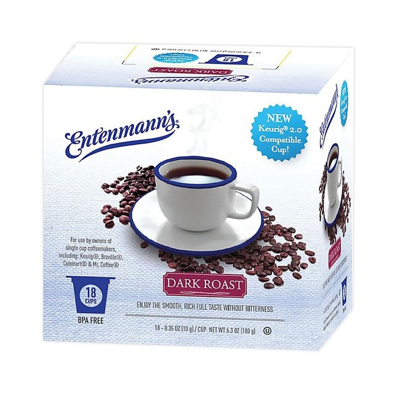 Entenmann's Single Serve Coffee, 4/18 count boxes (72 total) (Assortment)