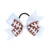 Football Hair Bow Hair Accessories Sport Hair Bow for Women