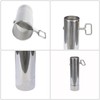 SoloWilder 6cm/2.36" Stove Pipe with Damper Thick Heat Resistant Chimney