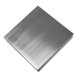 Solid Steel Metal Bench Block Wire Hardening and Wire Wrapping Tool 4" x 4" x 3/4"
