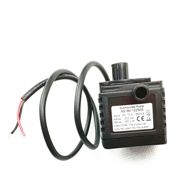 Submersible Pump Mini Brushless Low Noise DC 12V Accessory for