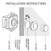 5PCS Push Button Latch Catch Push Door Lock,Keyless Door Lock
