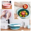 2 Pcs Collapsible Washing Up Bowl, 2 Size Collapsible Bowl,