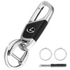 Fengya Key Chain, Key Ring, Car Key Holder, Durable Metal,