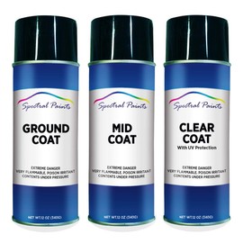 Spectral Paints Compatible/Replacement for Nissan W13 Diamond White Pearl - Aerosol Ground, Mid & Clear Spray Paint