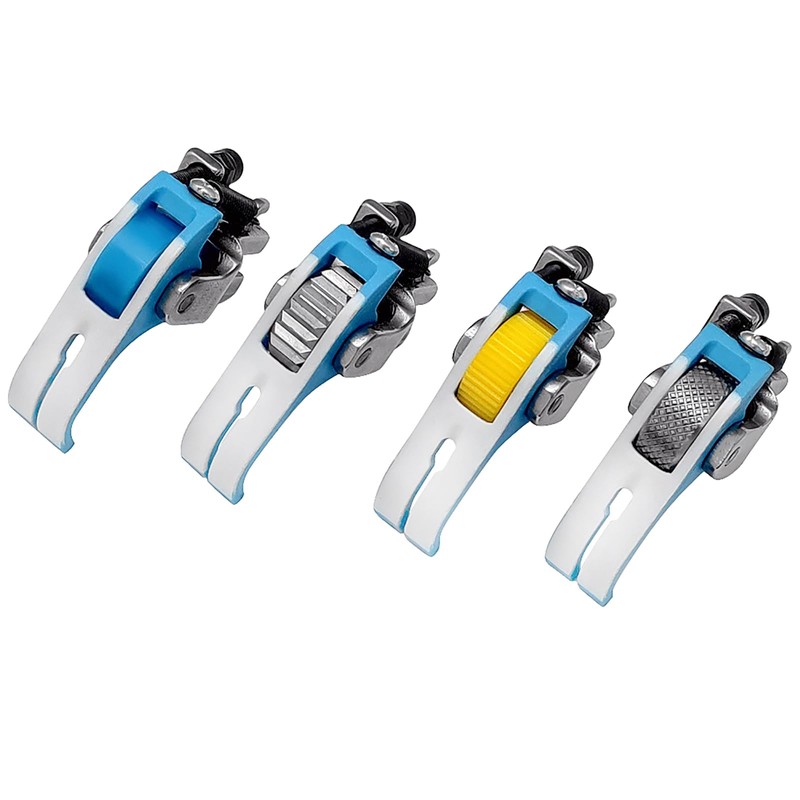 Fbshicung Narrow Roller Presser Foot for Industrial Single Needle Lockstitch