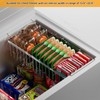Orgneas Expandable Chest Freezer Organizer Bins Large Deep Freezer Basket