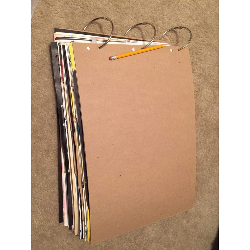 Coideal Large Metal Binder Rings - 20 Pack 2.5 Inch