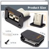 Erchon 50A Plug Mounting Panel with Dust Cover Compatible with
