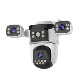 VStarcam V600T Triple Lens Human Tracking Outdoor Wireless IP Camera - Dustproof & Waterproof Color Night Vision