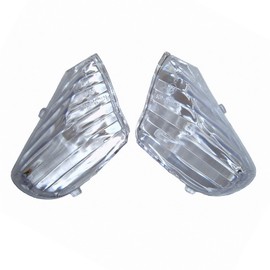 2EXTREME Rear Light / Rear Light > Indicator Lens Set Clear / White for 4-Stroke China Scooter for Rex Baotian Benzhou Yiying Jinlun Jack Fox Flex Tech Saro Znen Jmstar etc.