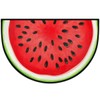 Peaom Fruit Watermelon Half Round Door Mat Indoor Entrance Low