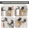 Soap Dispenser Holder, Shower Gel Holder, No Drilling, Adjustable Shower